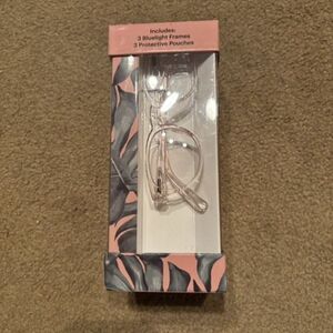 Carter’s Youth Bluelight Glasses Set Of 3 Frames 3 Pouches *New*